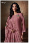 Eshra 4166 By Ganga Bemberg Silk Satin Designer Salwar Suits Wholesale Shop In Surat
